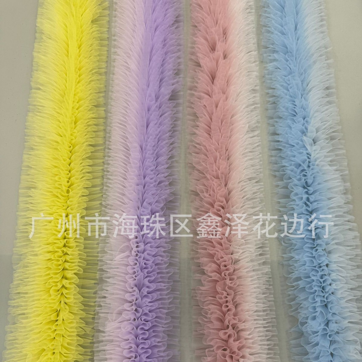 Cifrado de encaje puffy malla código de barras Zou color de malla tridimensional falda de la ropa de los Niños Accesorios al por mayor