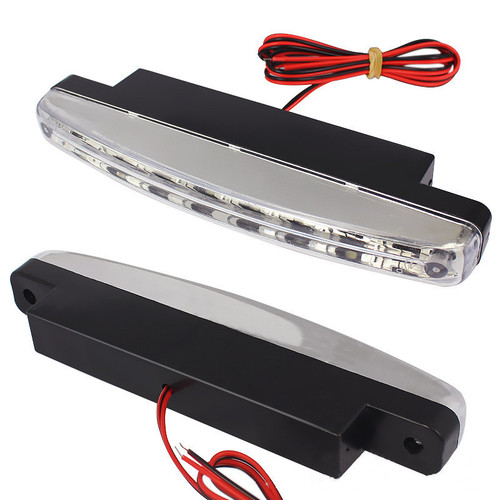 Source Factory Automotive LED Daytime Running Lights Universal Decorative Lights 8LED Center Lamp Daytime Running Lights Small 8 Lights