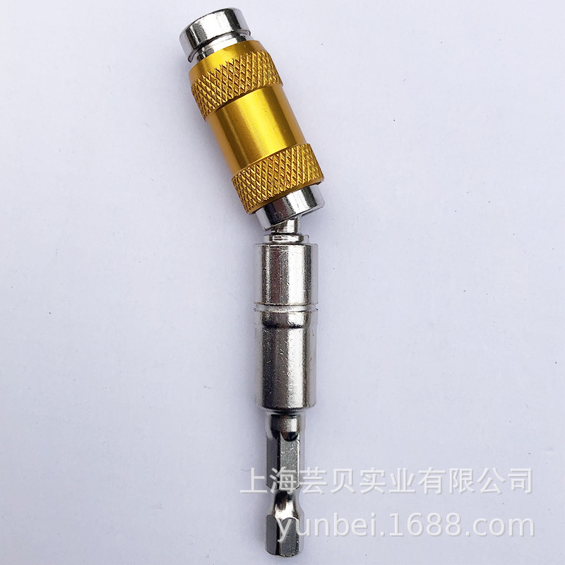 1/4 "multi-ángulo de extensión direccional varilla magnética destornillador eléctrico mango hexagonal 6,35mm cabeza del lote de liberación rápida autoblocante biela