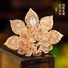 发冠古风束发婚嫁明制发饰汉服头饰古装发钗插梳新娘配饰发簪饰品
