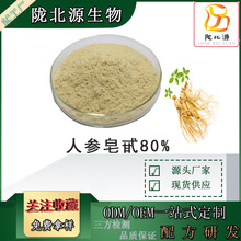 人参皂甙80%人参粉人参茎叶皂苷人参皂苷中药材人参提取物