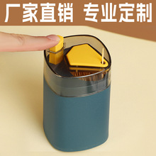 牙签盒自动弹出饭店酒店定制定做印刷logo广告语地推小礼品盒装