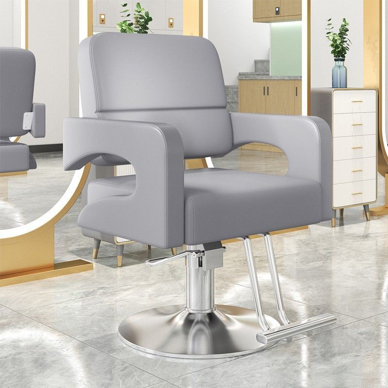 Barbería red salón especial silla de corte de pelo silla de corte de pelo red salón de peluquería silla de elevación