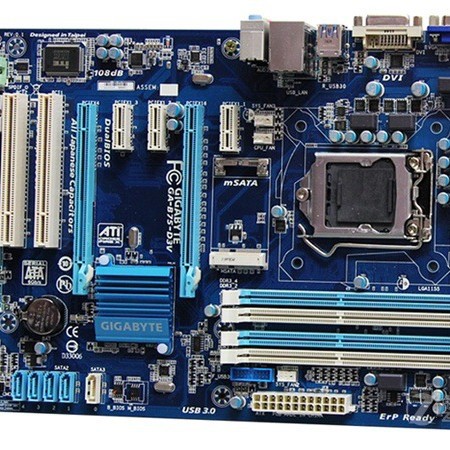 适用技嘉GA-B75-D3V主板 Intel B75 DDR3 ATX板型库存品