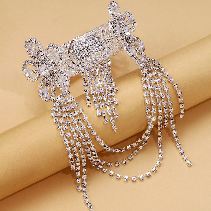 Brazalete de mariposa europea y americana de alta calidad industria pesada brilla de diamante brazalete accesorios de fiesta brazalete