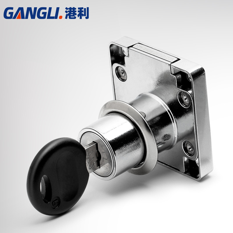 Desk drawer lock Little Doctor home wardrobe lock cabinet lock zinc alloy file cabinet lock automatic lock core wholesale