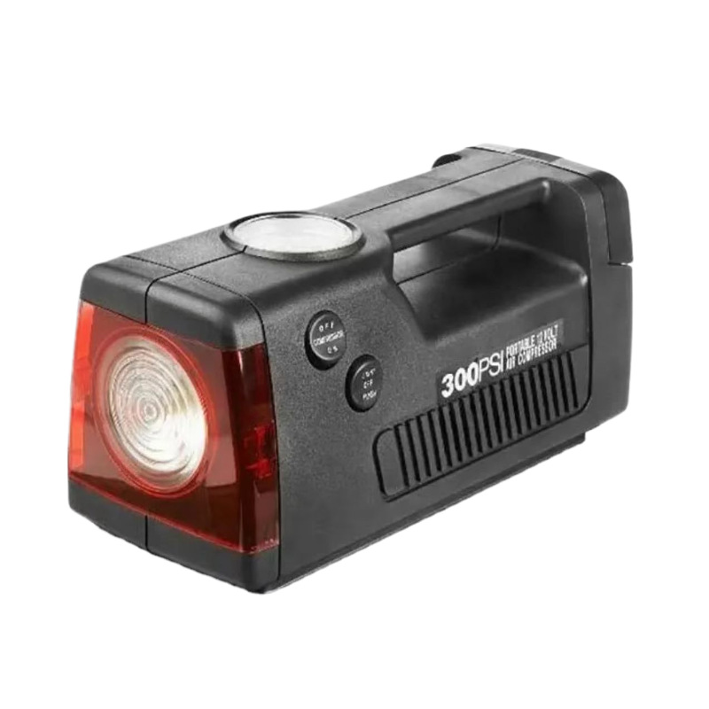 厂家供应车载汽车充气泵 轮胎打气泵 数显12v便携式轮胎打气筒