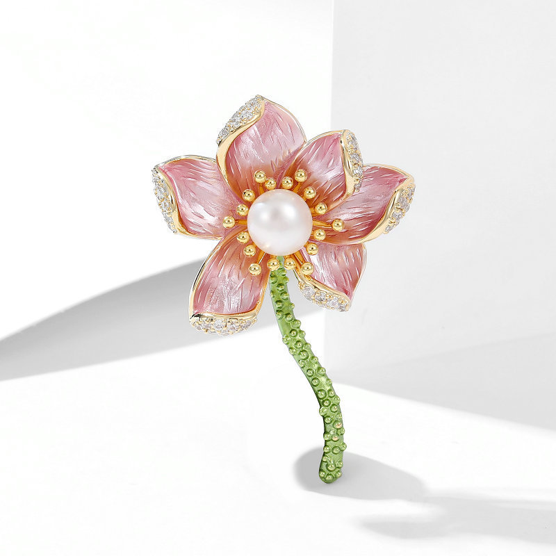 Elegant high-end sophisticated universal Chinese brooch