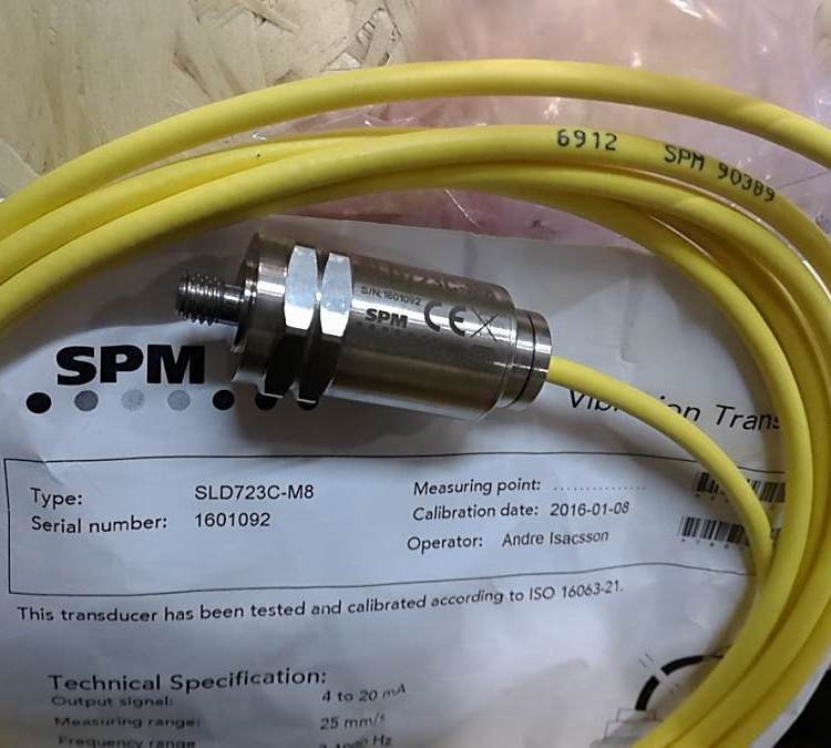 瑞典SPM振动检测模块传感器便携式监测仪BMM-42