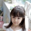 Cute children's shiny headband, hair accessory, small princess costume, children's clothing