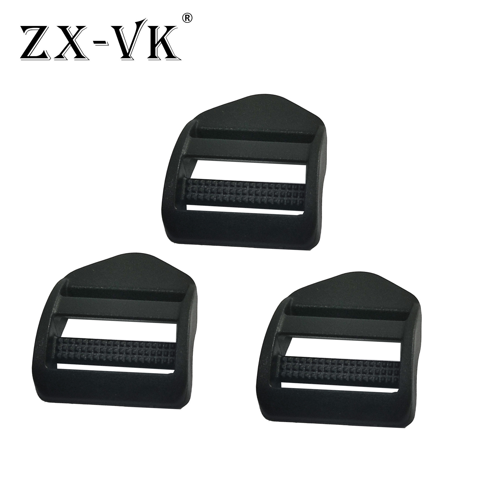 Venta directa de fábrica 25mm clip de escalera curva hebilla mochila Cinta ajustable hebilla de cuatro engranajes clip de cuatro engranajes