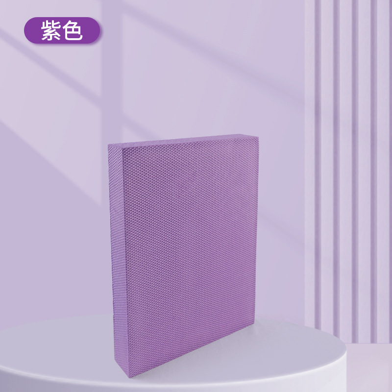 Almohadilla de equilibrio paso suave tableta de fitness soporte de entrenamiento básico yoga almohadilla cuadrada pequeña rueda abdominal almohadilla de espuma almohadilla de rodillas