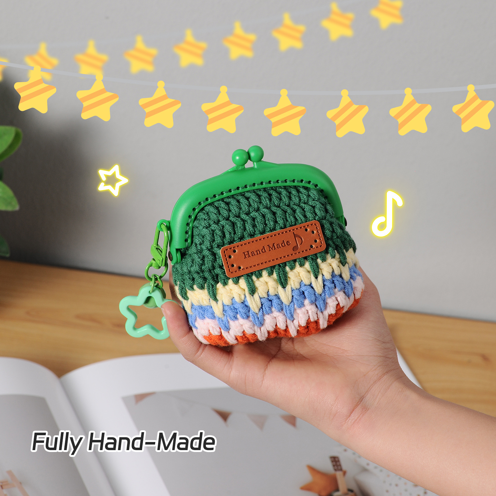 작은 지갑 - 녹색