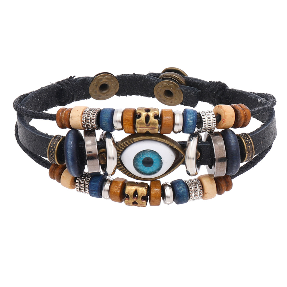 Lucky Evil Eye Red String Bracelet Protection Beaded Jewelry_voghion.com