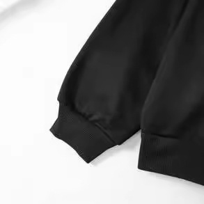 Felpa con cappuccio spessa, nuova, autunno inverno, versatile, ampia, con stampa floreale e teschio, per donna_voghion.com