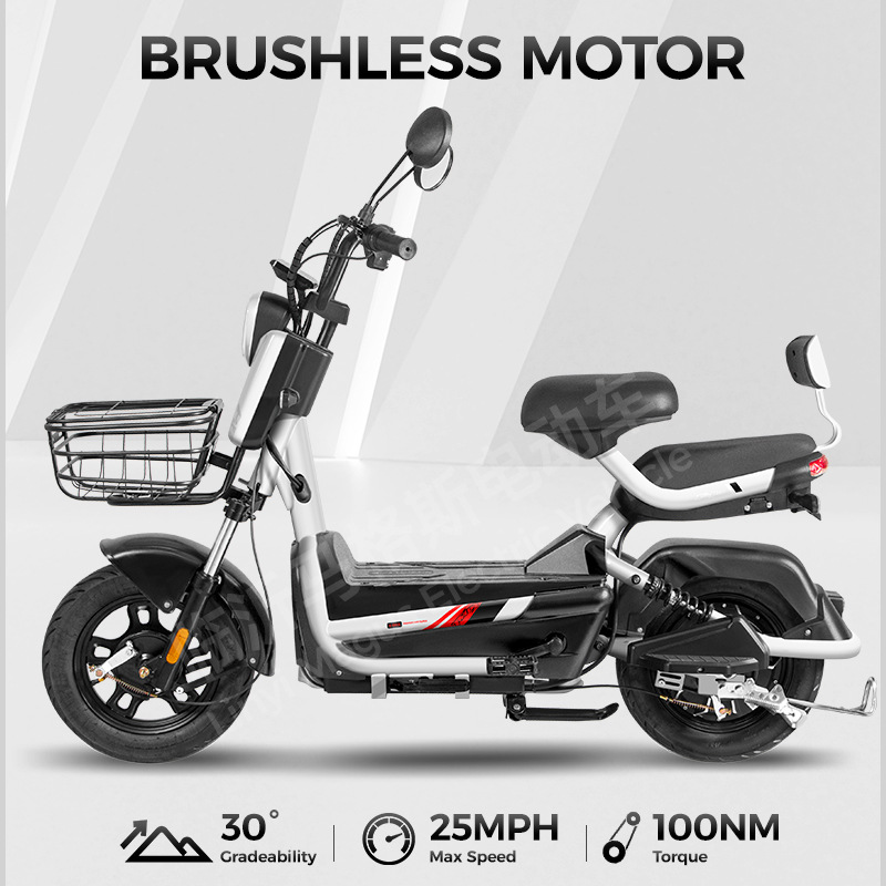 Vehículo eléctrico de dos ruedas de transporte diario al por mayor transfronterizo