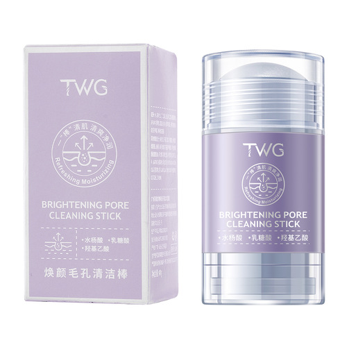 TWG Rejuvenating Pore Cleansing Stick 40g Solid Mud Stick to Clean Pores and Apply Mask