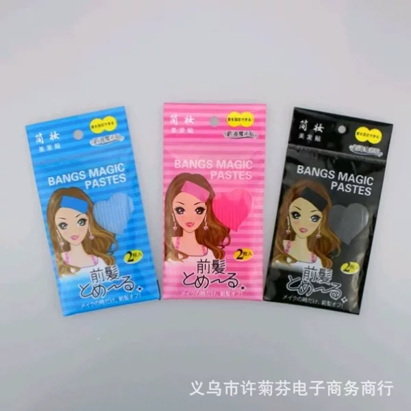 Bangs simple makeup bangs 2 pieces of beauty stickers before the factory direct sales