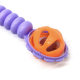 Children's plastic hand-held rattle large macaron ball rattle hand bell Linyi department store wholesale