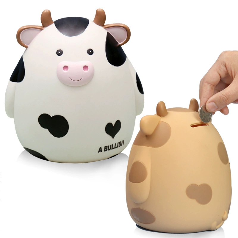 Cute table piggy bank plastic, Birthday gift