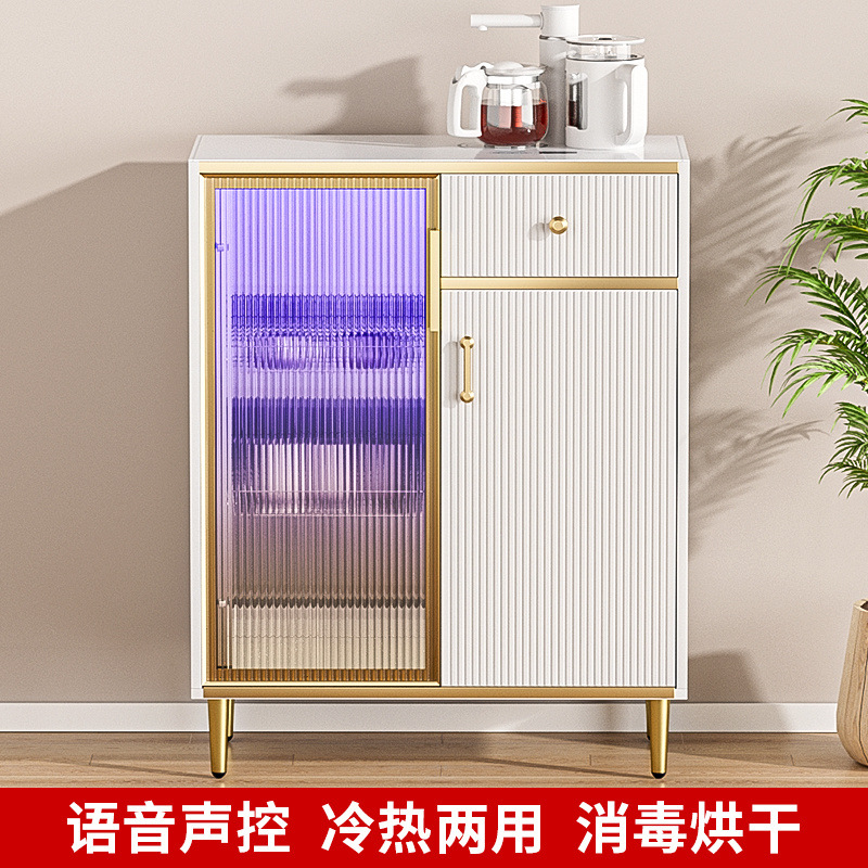 2025 nueva máquina de bar de té de madera sólida alta gama sala de estar inteligente totalmente automática gabinete de comedor casero dispensador de agua comercial