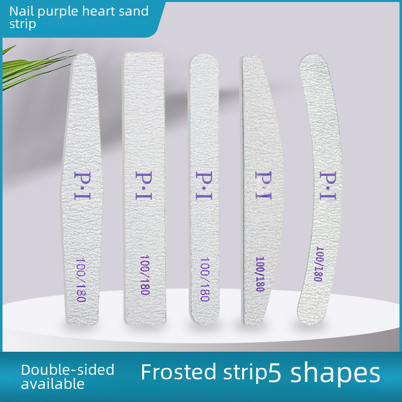 square scalloped manicure tools set for manicure for nails