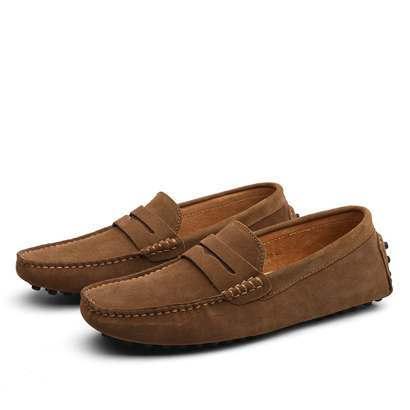 Korean Edition Men's Bean Cover British Casual Driver 48 Large 49 Shoes 2088_voghion.com