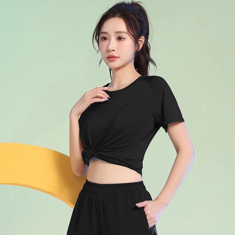 ヨガ服スーツ女性ランニングスポーツジム朝のランニング新しいプロの速乾性服春と夏のファッションハイエンド|undefined