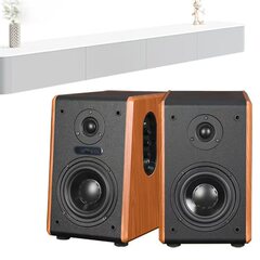 HIFI 本棚リビングルームテレビオーディオホーム 2.0 パッシブ高忠実度スピーカーデスクトップモニタリング発熱木製ボックス