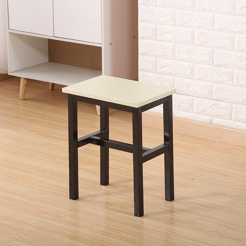 Taburetes de silla gruesa para estudiantes adultos taburetes altos para reuniones de dormitorio capacitación taburetes de comedor taburetes de color simple