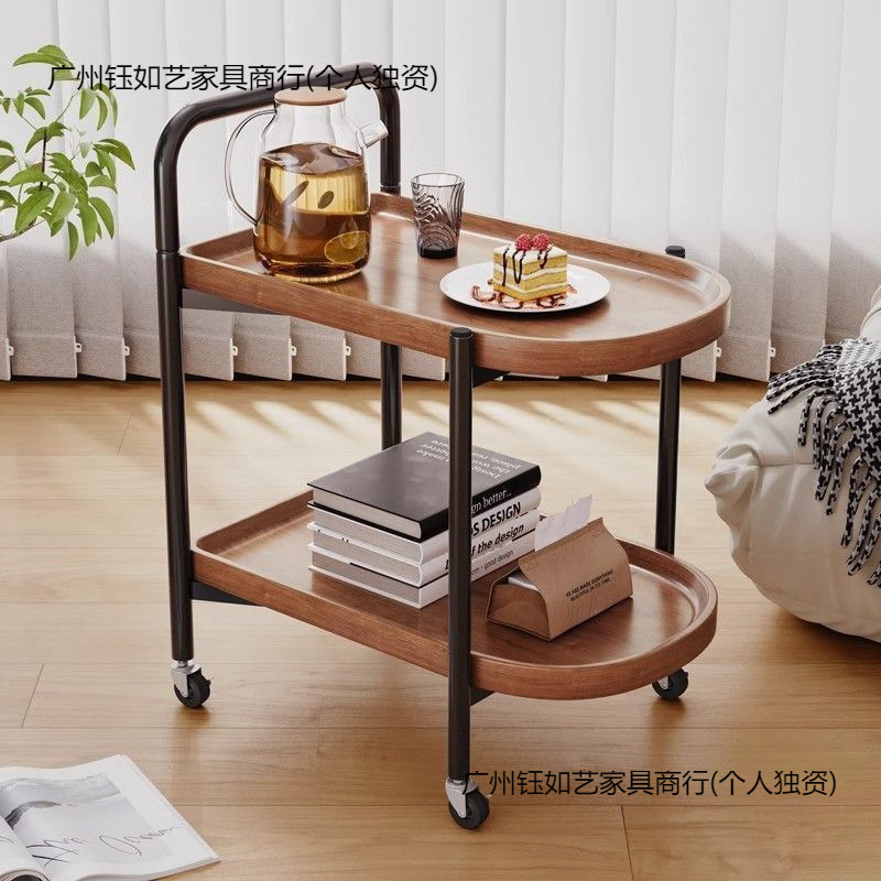 茶几移动桌子小推车客厅沙发家用小桌子阳台置物架简约北欧床头桌|undefined