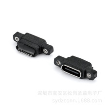 ˮUSB TYPE-Cĸ 6P0.8mm ݽz/ĸ NƬSMT IPX8