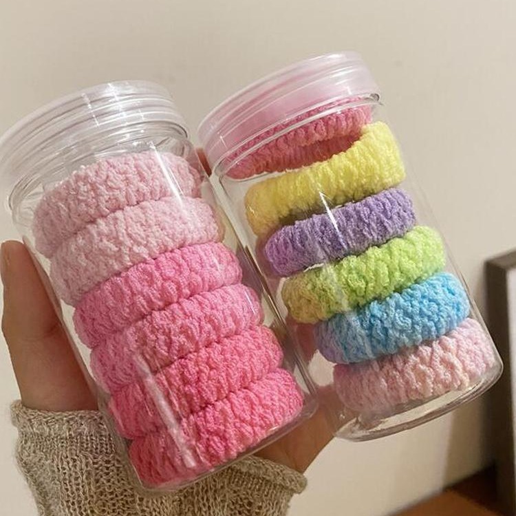 Nueva cubierta de cuero accesorios para el cabello ensanchado espesado lazo del pelo banda de goma banda de pelo cuerda de pelo Cola de Caballo de alta elástica cuerda de pelo durable