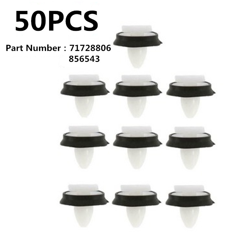 Adecuado para el logotipo de Fiat panel de la puerta del coche hebilla fija hebilla decorativa clip 71728806 856543