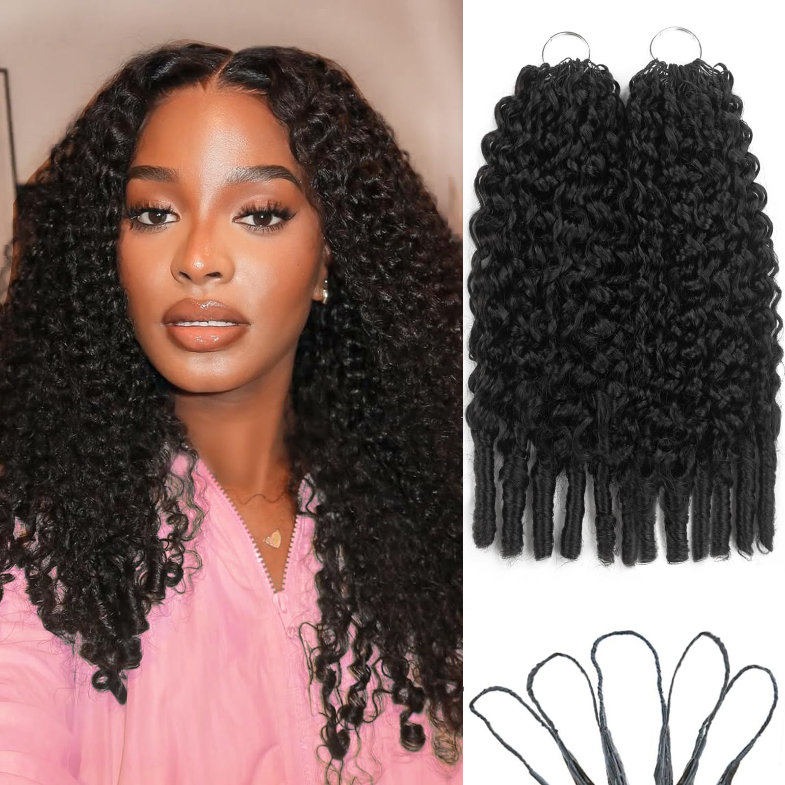 Tercera generación de extensiones de plumas Burmese Curly Bundles Cabello humano