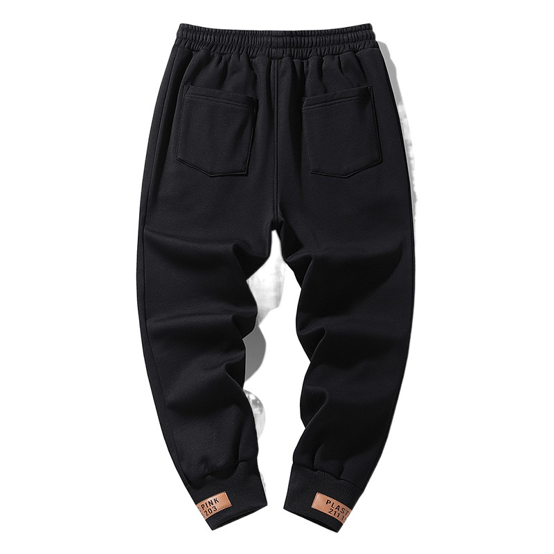 2024 pantalones de guardia con cordón para hombres simples y versátiles de moda, pantalones casuales de verano de moda para niños, nuevos pantalones casuales