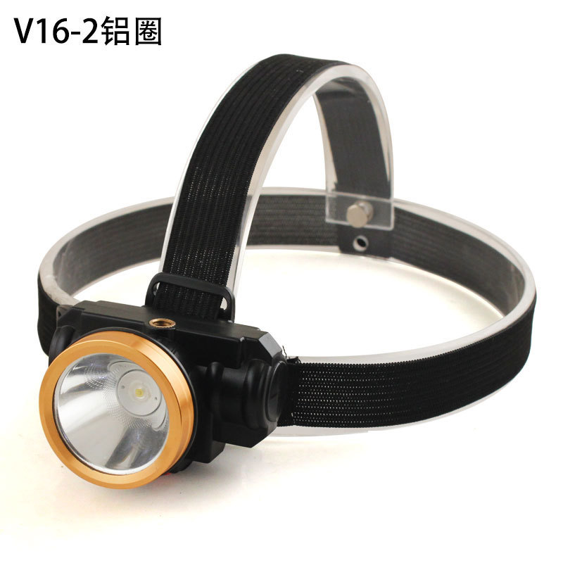 Procesamiento de faros transfronterizos personalizados, carga al aire libre, lámpara de pesca impermeable, luz de campamento de luz fuerte de largo alcance de aventura