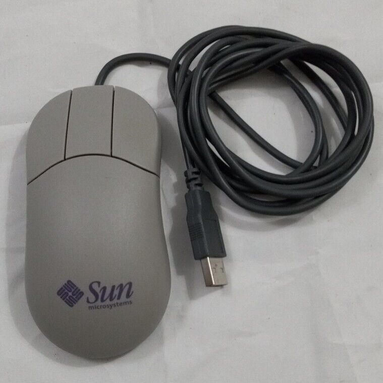 SUN 370-3632-02 Type 6 USB 机械滚轮鼠标 全新原装