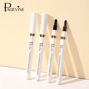 Cross-Border Makeup Page Vine Color-Rich Waterproof Easy-To-Color Eyeliner Non-Removable Long-Lasting Eyeliner Liquid Pen Beauty Makeup