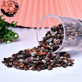 天然木化石碎石批发 木化玉原石摆件 鱼缸花盆造景工艺品装饰