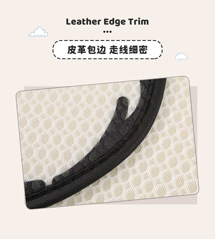 Car seat cushion for all seasons, goddess-style seat pad, summer breathable and ventilated seat cover, high-end non-slip new seat cover