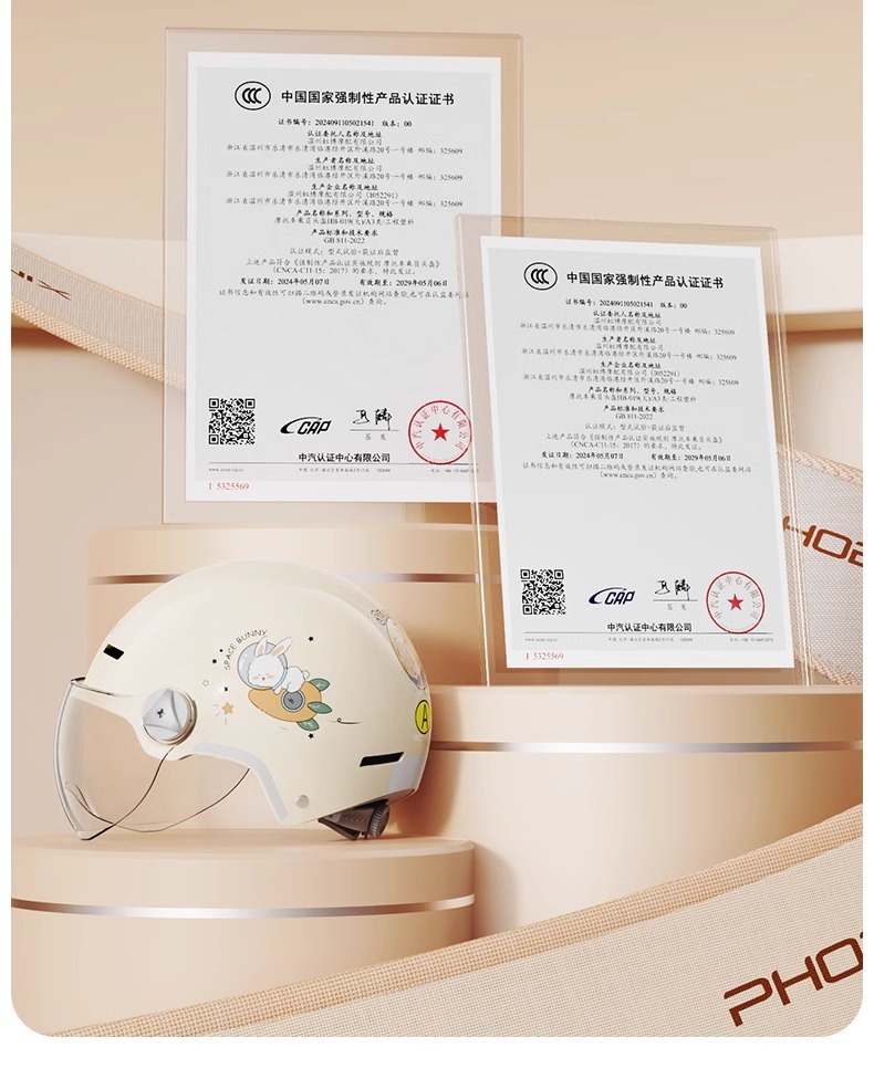Electric motorcycle helmet 3C certified half helmet