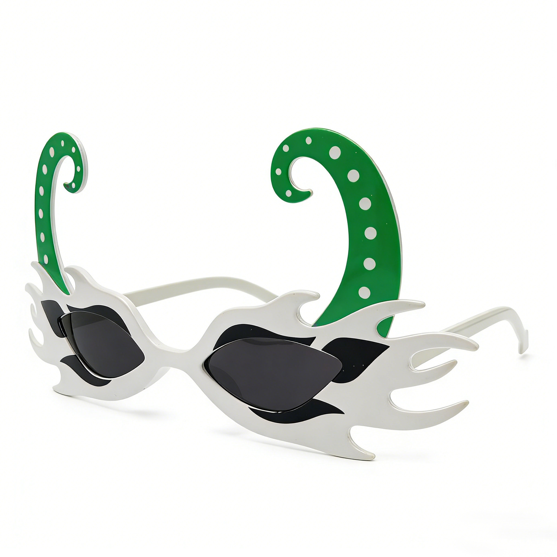 Fiesta hawaiana gafas de fruta decoración de baile fotos props playa vacaciones gafas de sol festivales gafas de sol extrañas image 43