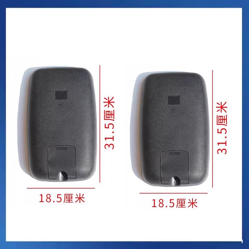 Rearview Mirror: Tuolaji Large field of view rear view auxiliary mirror - for-jac-ball-joint-fixed-2-pcs