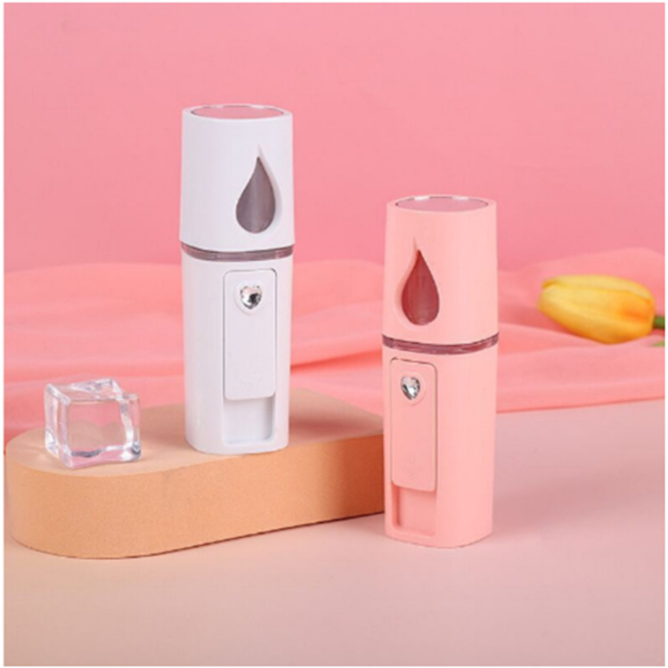 USB Charger Hydrating Facial Humidifier Atomizer Cold Spray Handheld Steam Face Machine Alcohol Spray Beauty Device