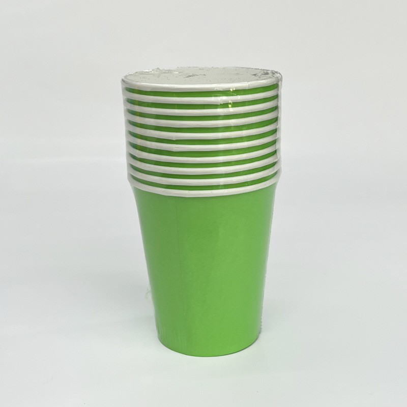 Tazas de papel directas de fábrica personalizadas impresión logotipo de tazas de papel domésticas 250ml espesar tazas comerciales desechables tazas de papel