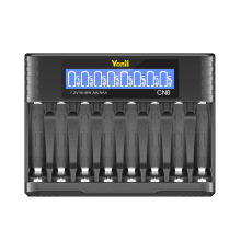 8��늳س���� ֧��Ni-Mh/ Ni-Cd AA/AAA늳س�� LCD �@ʾ��