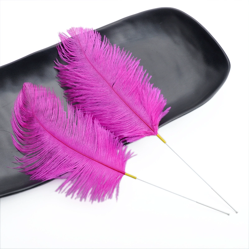 9ZRT Peacock Feather ostrich wool Sweeping SPA Massage Spa