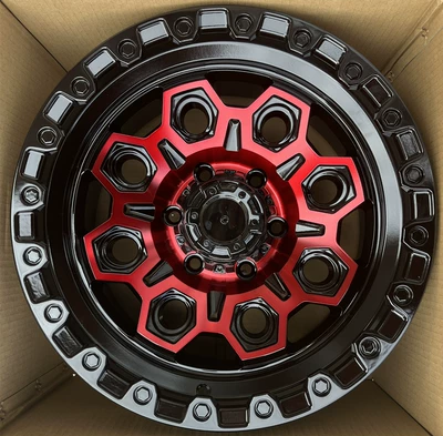 Suitable for Pajero Great: Hub - 17x9j-blue-jt178-red-modified-model