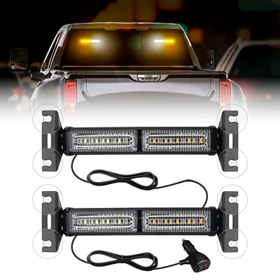 Car Led Suction Cup Warning Other lights - white-and-yellow-flash-drag-2